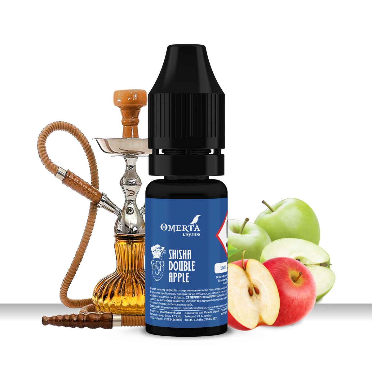 Gusto Shisha Double Apple E-Liquid 10ml 6mg